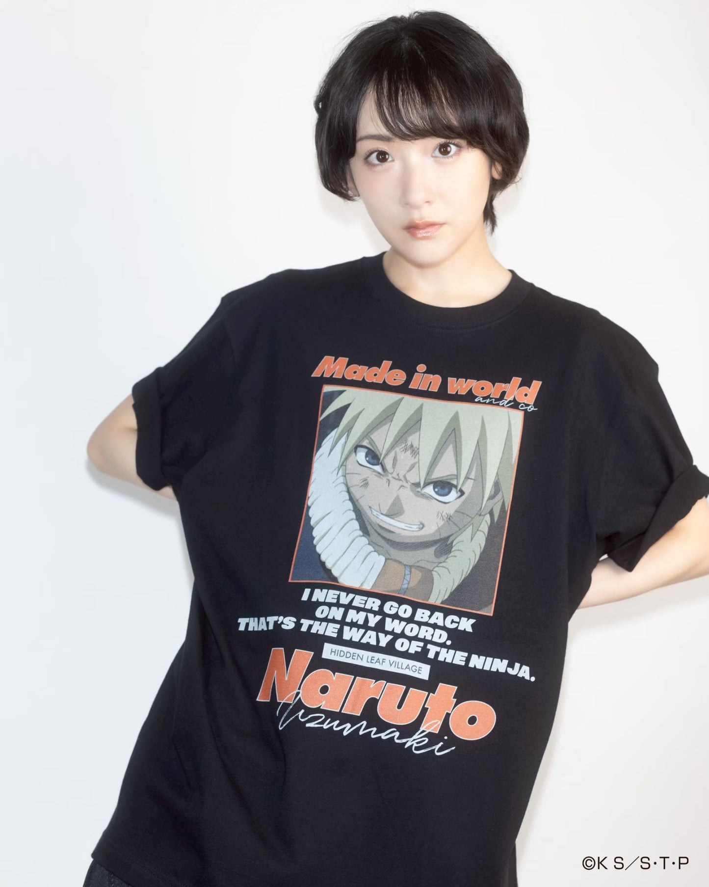 NARUTO / IKOMA 【忍道】 tee BLACK