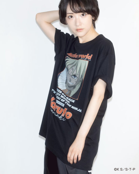 【即納】NARUTO / IKOMA 【忍道】 tee BLACK