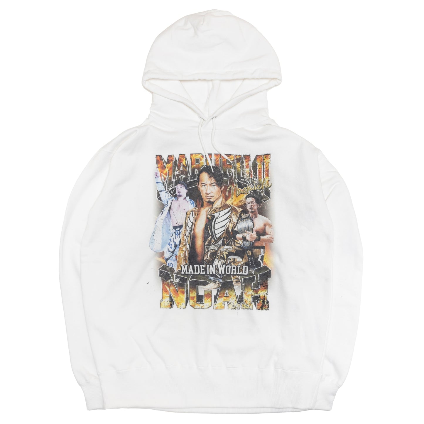 【予約】MARUFUJI RAP Hoodie white