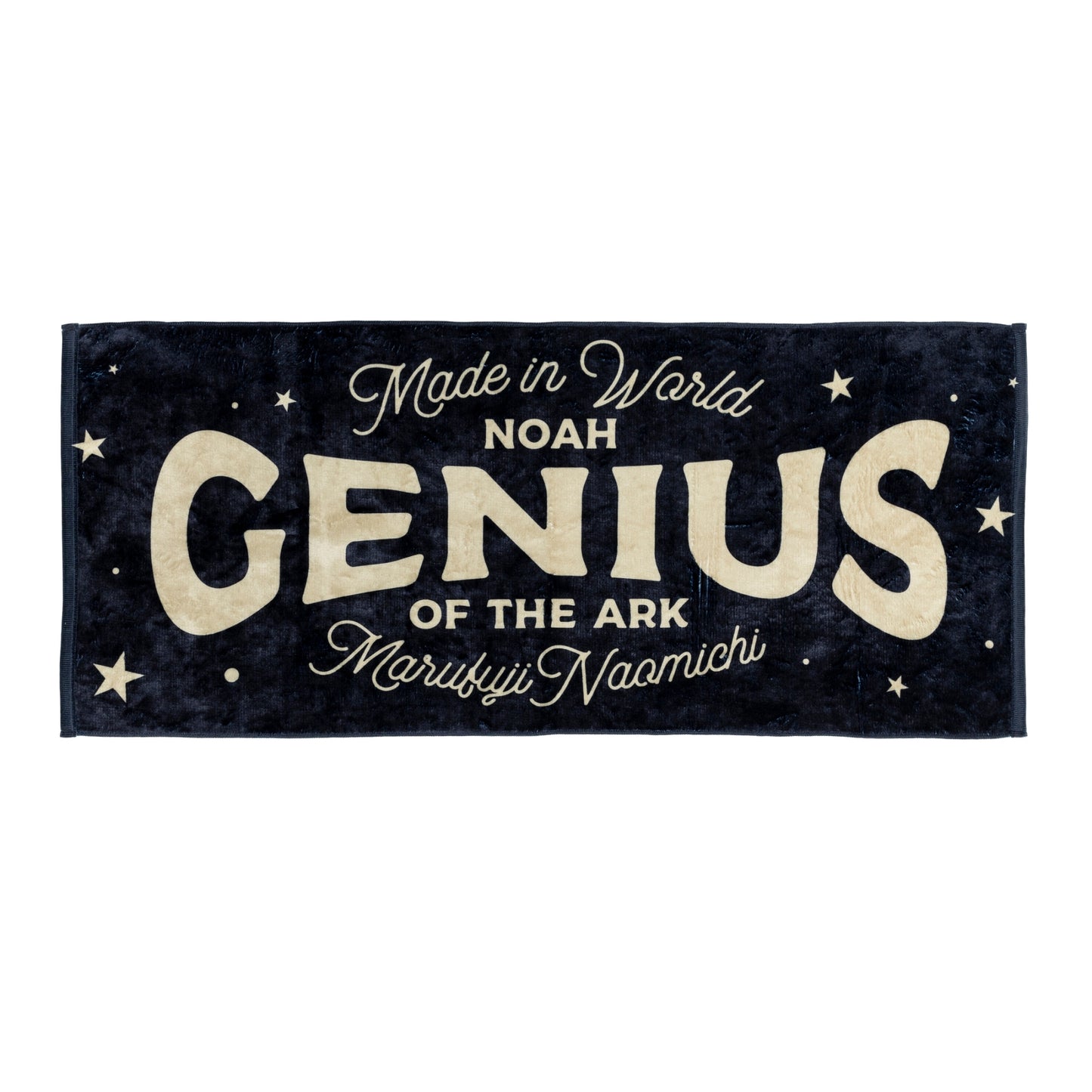 【予約】GENIUS OF THE ARK Towel black