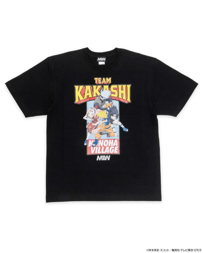 crew neck Tee(kakashi) black