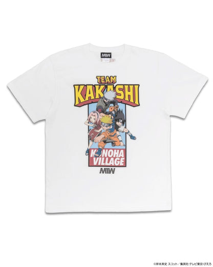 crew neck Tee(kakashi) white