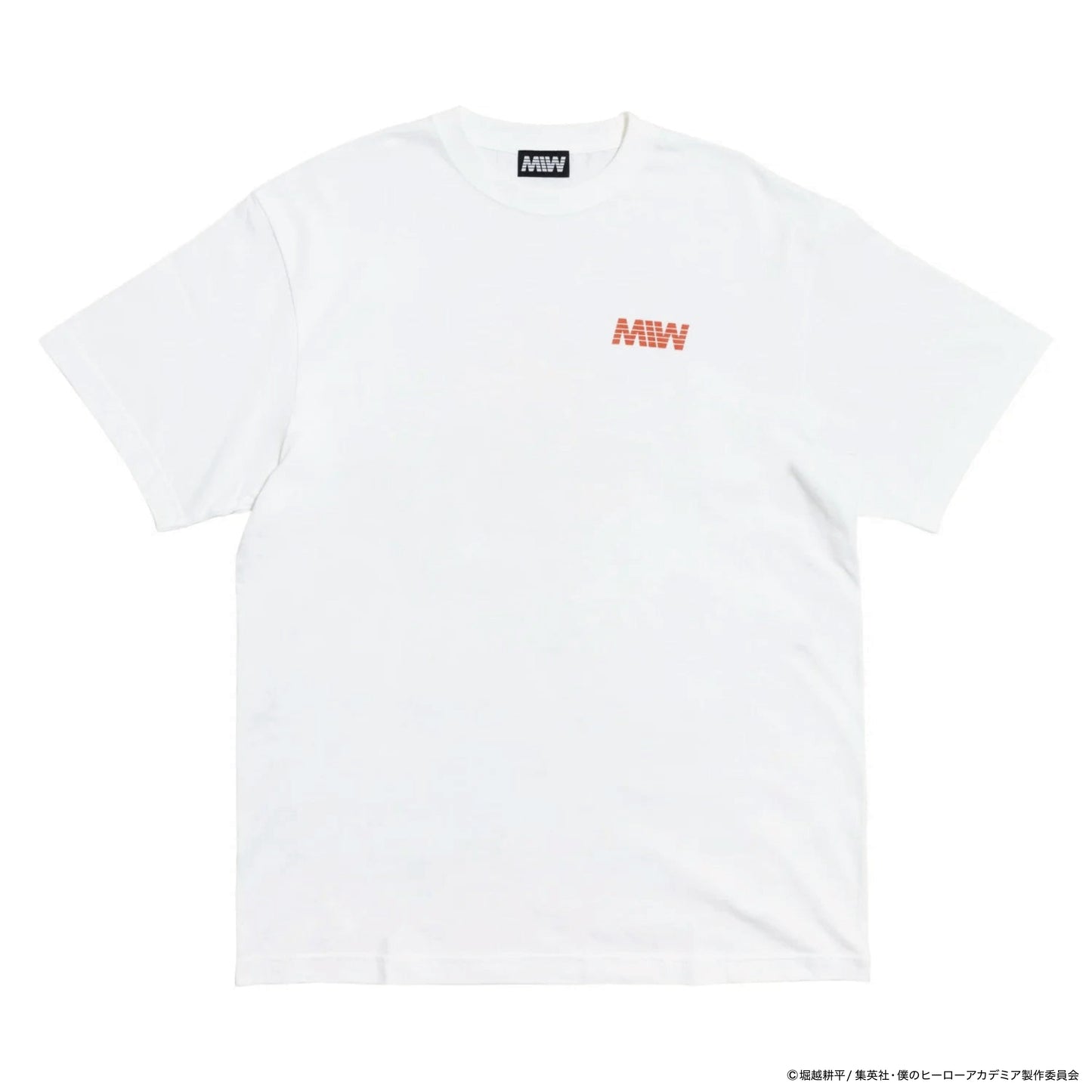 MIW crew neck Tee（ENDEAVOR エンデヴァ―）white