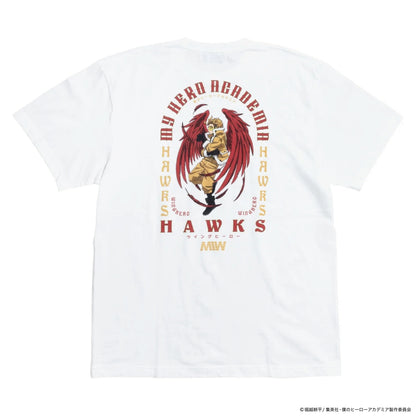 MIW crew neck Tee（HAWKS ホークス）white