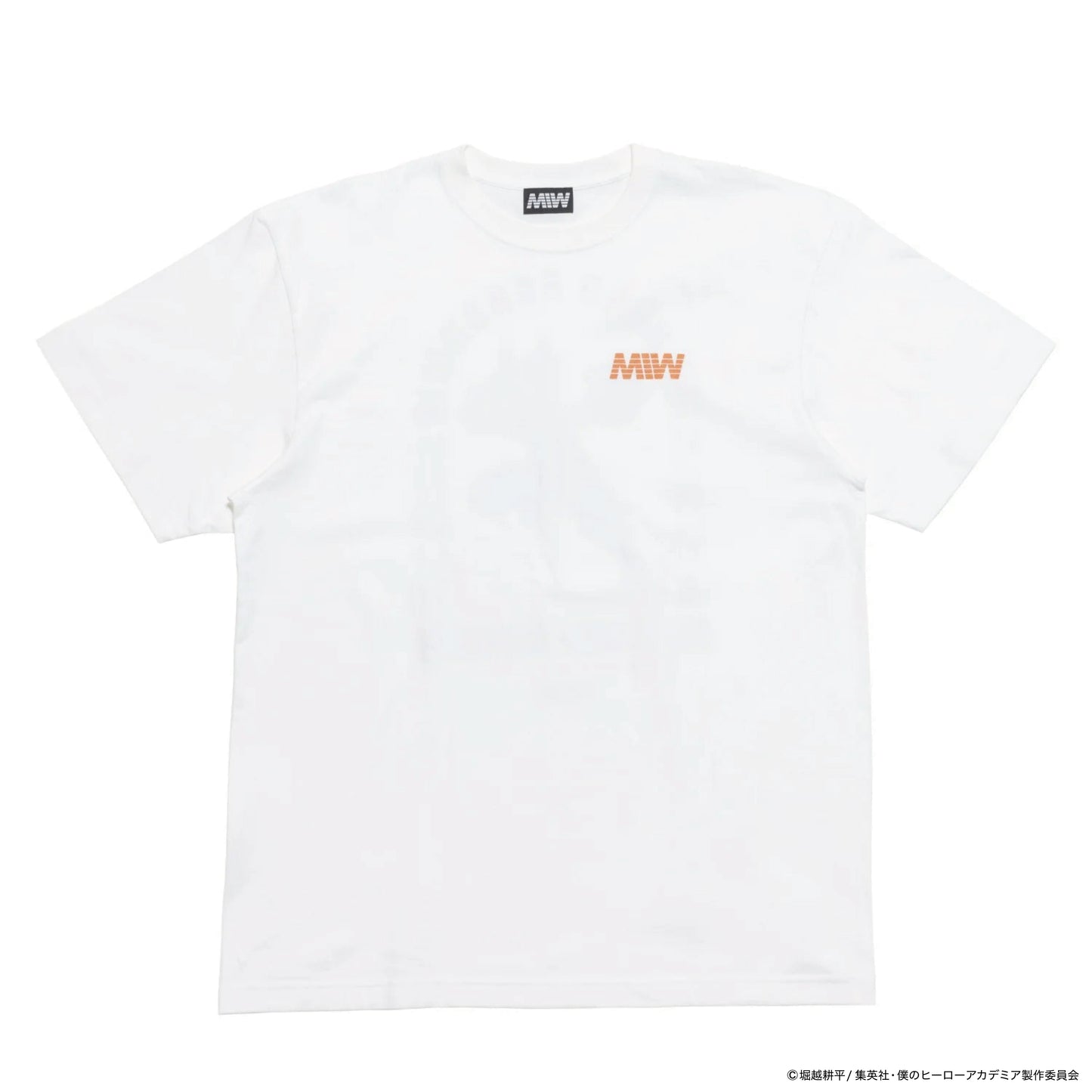 MIW crew neck Tee（KATSUKI BAKUGO 爆豪勝己）white