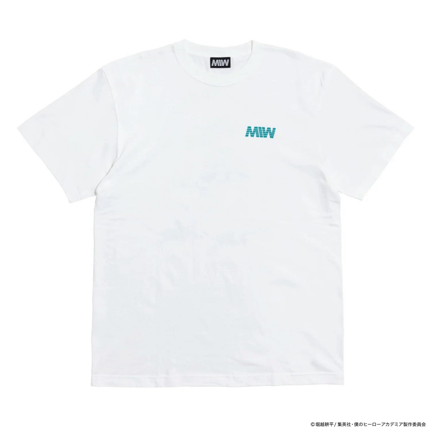 MIW crew neck Tee（MIDORIYA IZUKU 緑谷出久）white