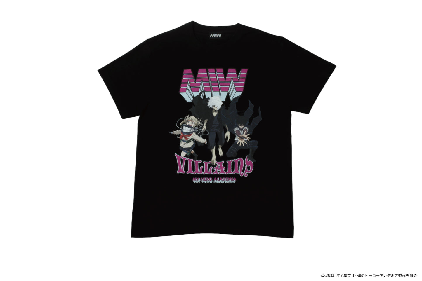 【予約】MIW crew neck Tee black（VILLANDS ヴィラン）