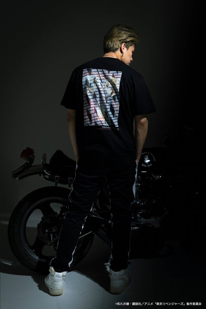 【予約】crew neck tee（HIDE）black