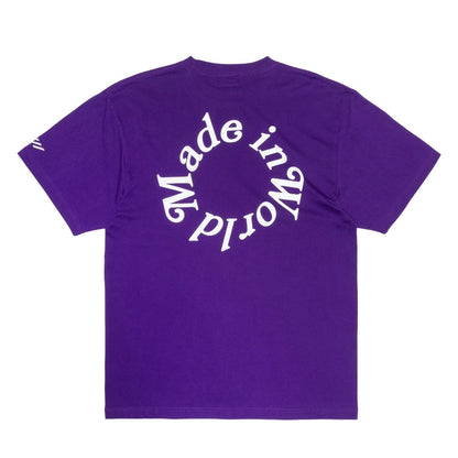 【一部予約】four slash Tee  purple