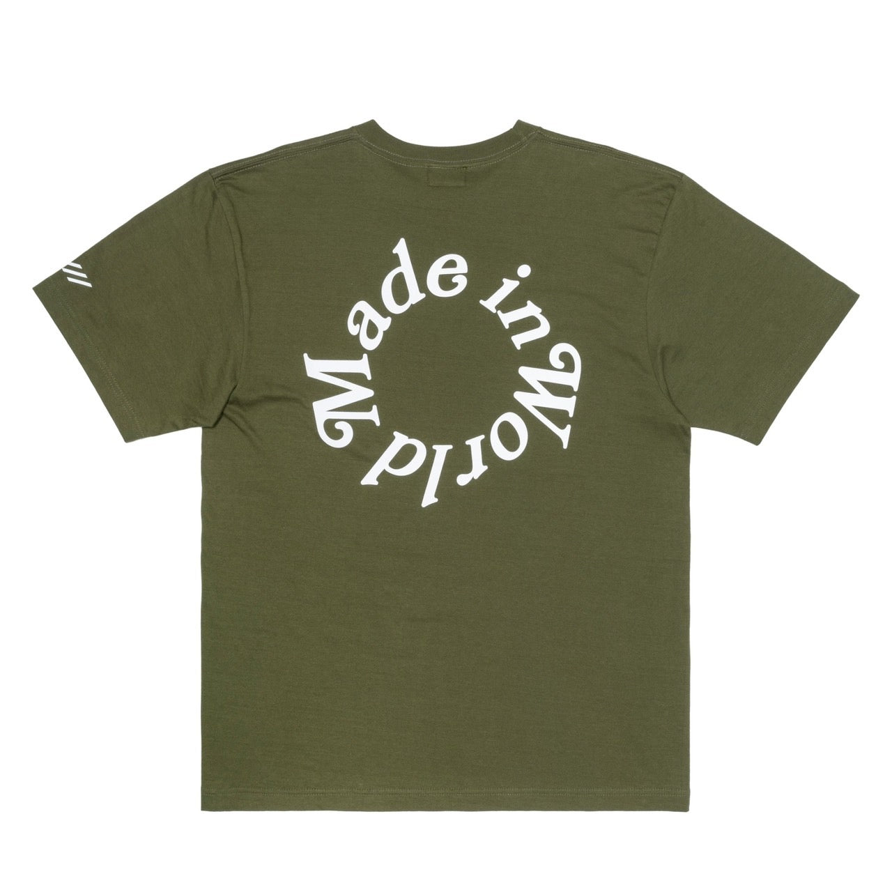 【一部予約】four slash Tee  khaki