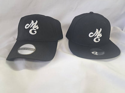 collaboration logo CAP  ユースサイズ　black えんどれす×MIW