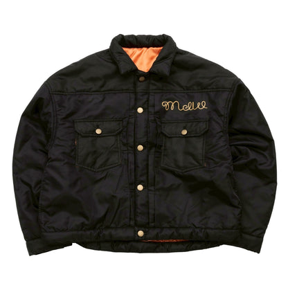 nylon trucker jacket