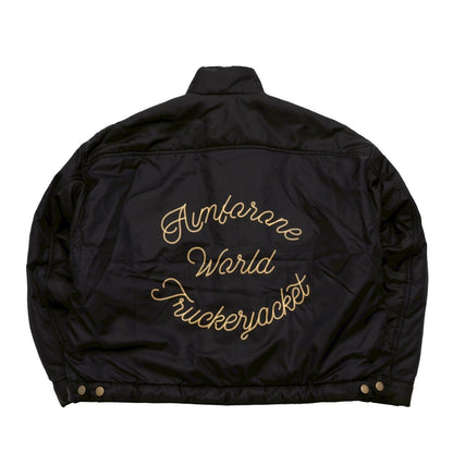 nylon trucker jacket