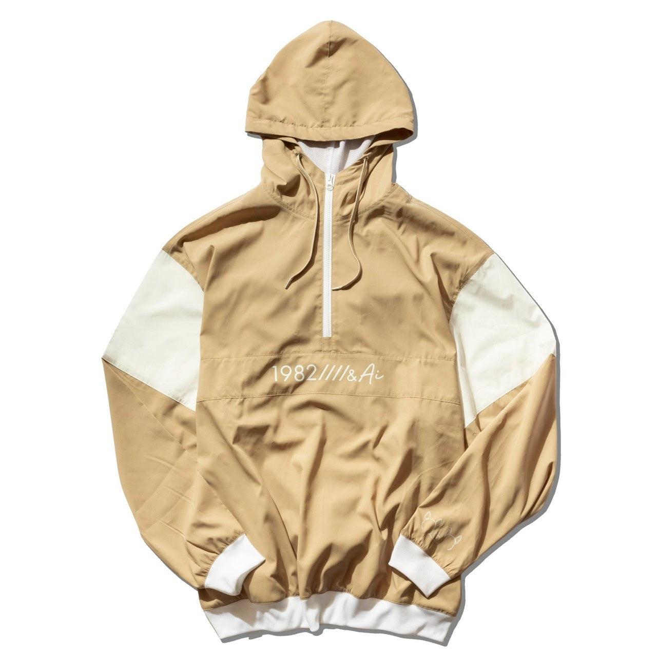 nylon jacket 1982&Ai beige 大友愛×MIW