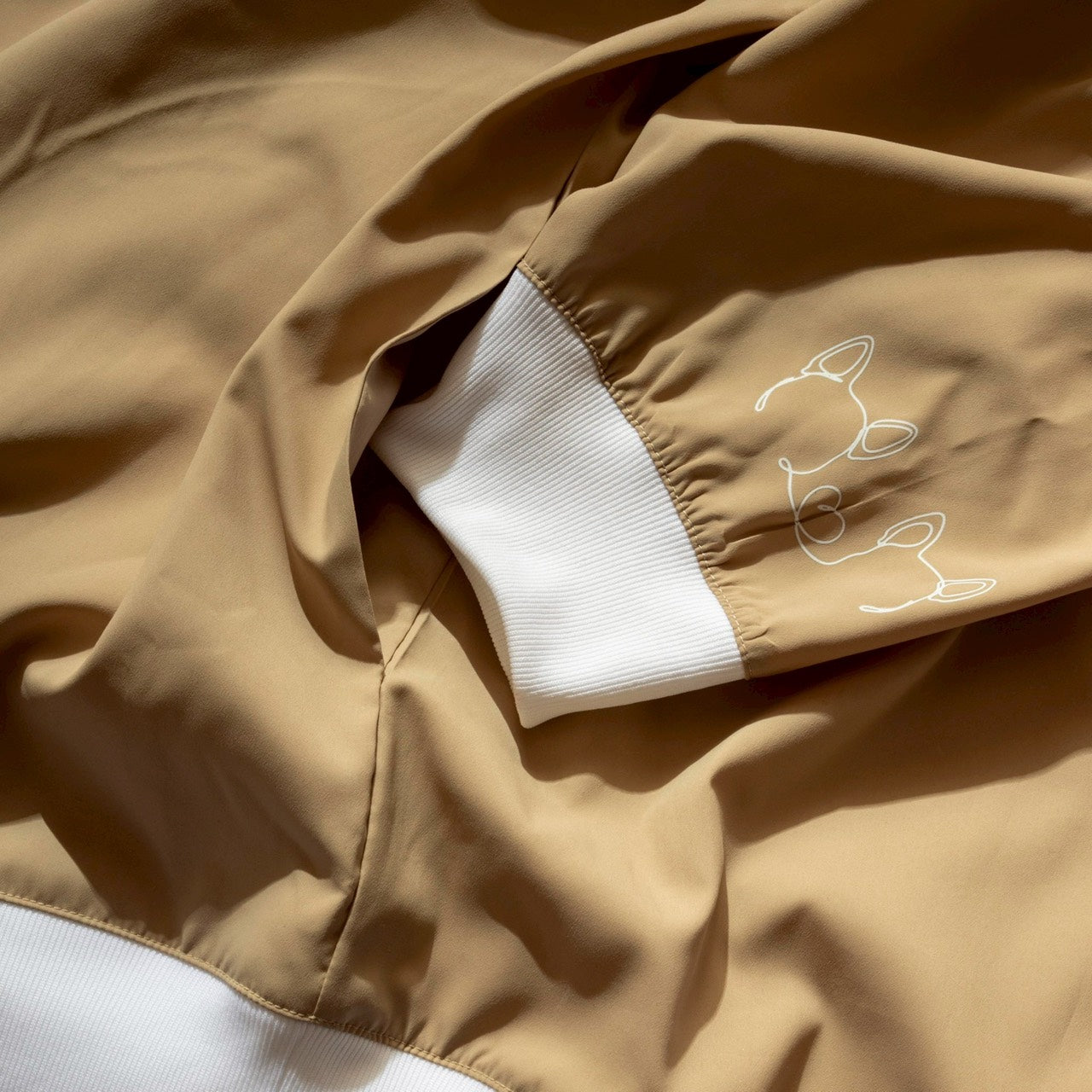 nylon jacket 1982&Ai beige 大友愛×MIW