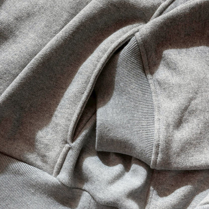 big silhouette hoodie gray 大友愛×MIW
