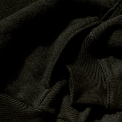 big silhouette hoodie black 大友愛×MIW