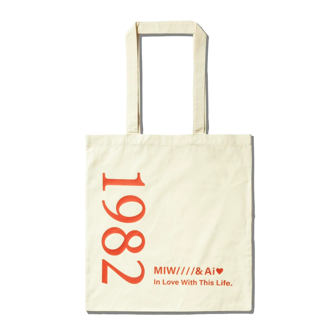 tote bag 1982 beige 大友愛×MIW