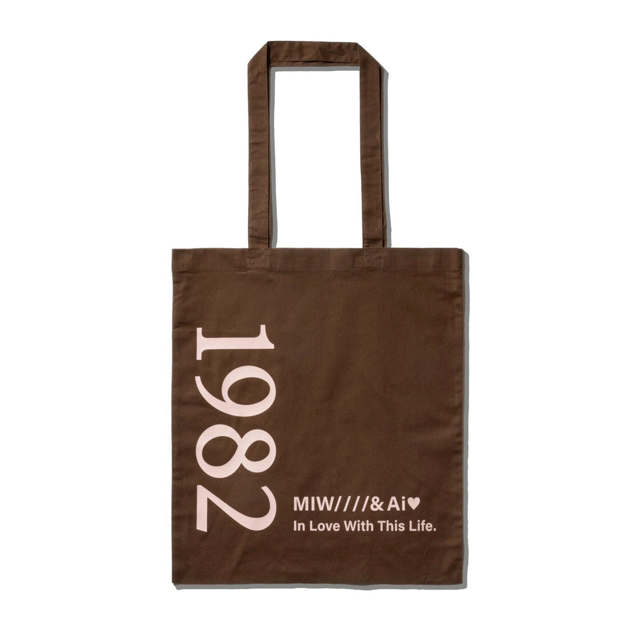 tote bag 1982 brown 大友愛×MIW