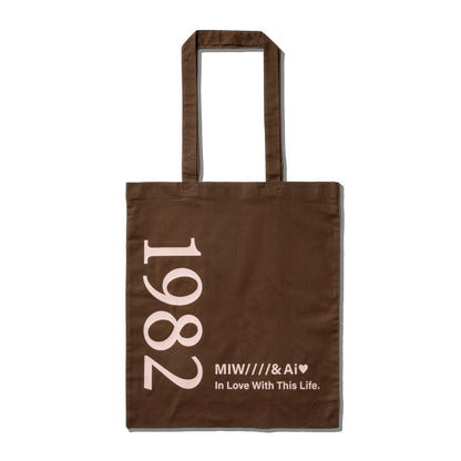 tote bag 1982 brown 大友愛×MIW