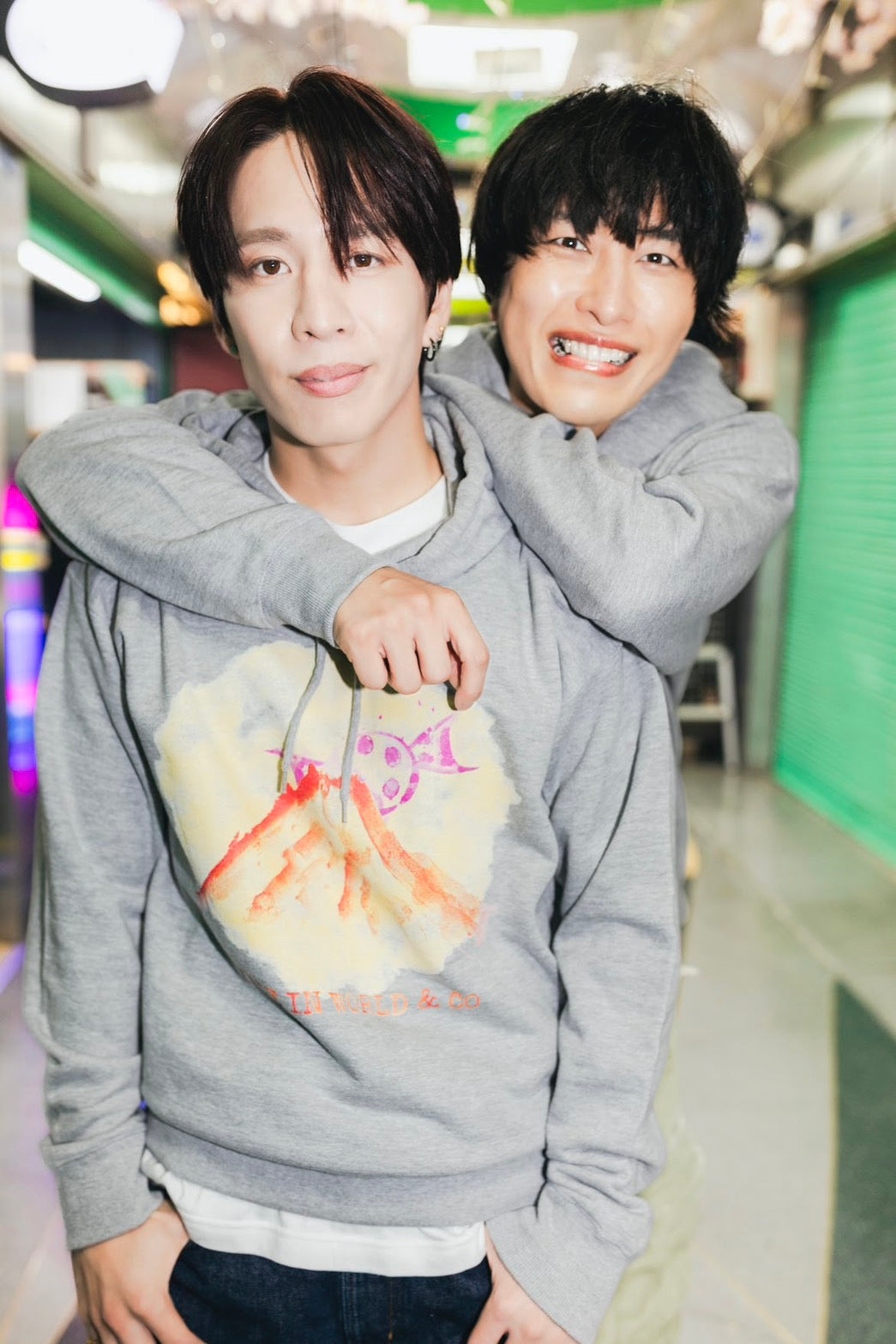 甘党男子×MADE IN WORLD&CO HOODIE（candy）