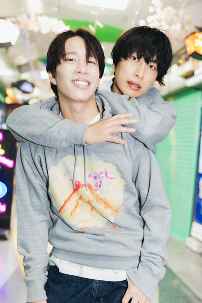 甘党男子×MADE IN WORLD&CO HOODIE（candy）