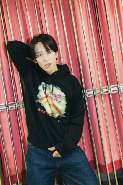 甘党男子×MADE IN WORLD&CO HOODIE（candy）