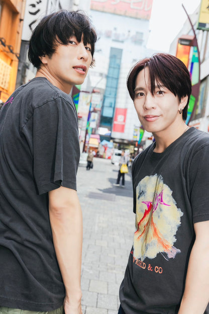 甘党男子×MADE IN WORLD&CO  TEE（candy）