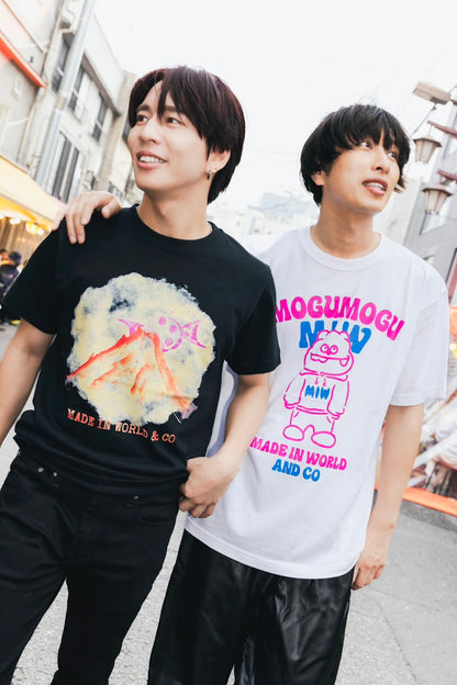 甘党男子×MADE IN WORLD&CO  TEE（candy）