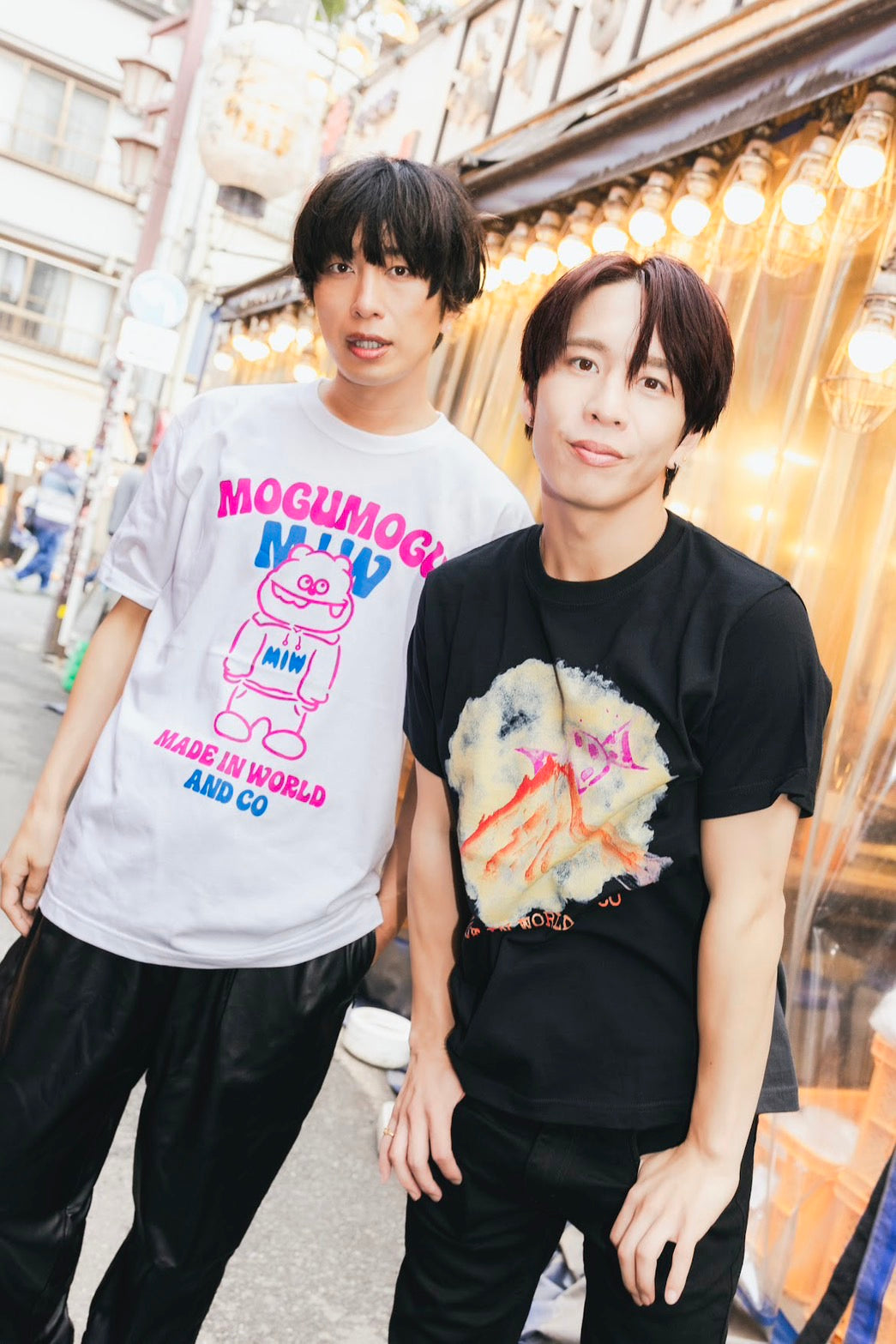 甘党男子×MADE IN WORLD&CO  TEE（mogumogu）