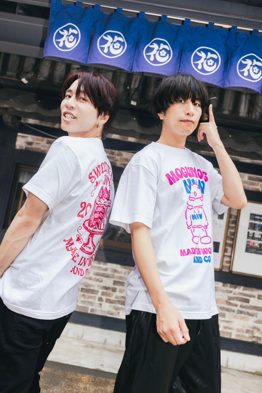 甘党男子×MADE IN WORLD&CO  TEE（cake）