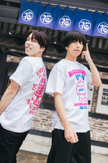甘党男子×MADE IN WORLD&CO  TEE（cake）