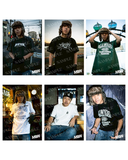 CHEHON×MADE IN WORLD&CO  crew neck tee（one point）