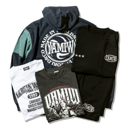 AKIHIRO YAMAUCHI　pull over nylon jacket アノラック Navy