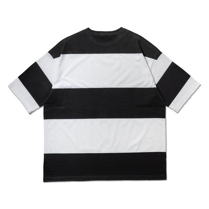 NORIkun BOARDER T shirt WHITE/BALCK