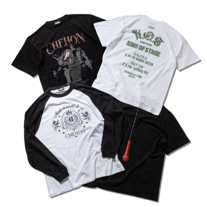ROCK T-SHIRT CHEHON×MADE IN WORLD&CO
