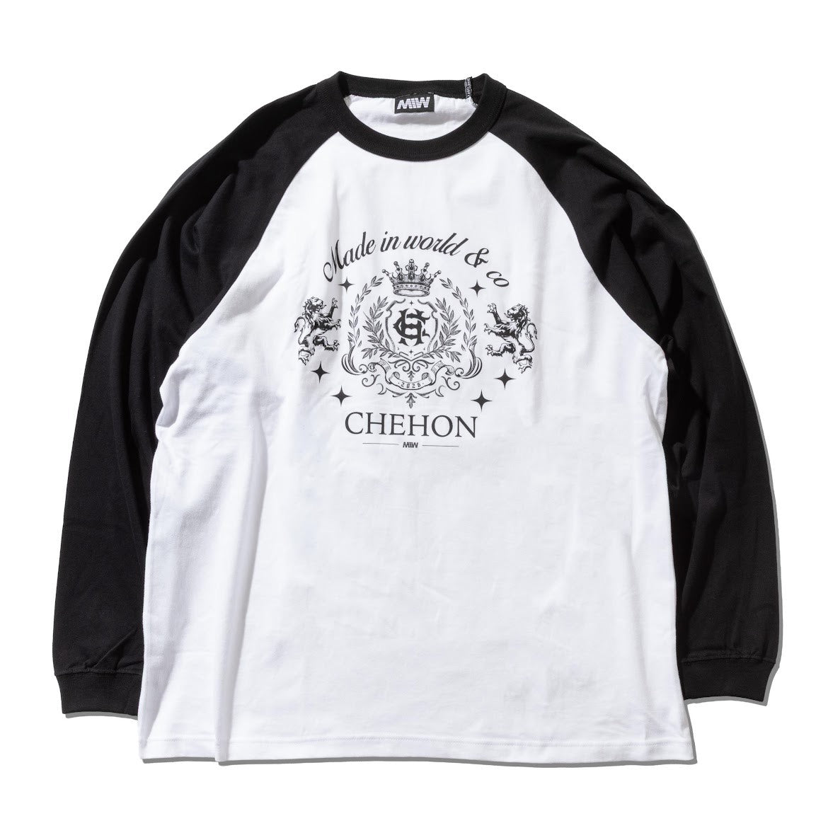 RAGLAN T-SHIRT CHEHON×MADE IN WORLD&CO