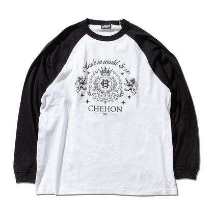 RAGLAN T-SHIRT CHEHON×MADE IN WORLD&CO