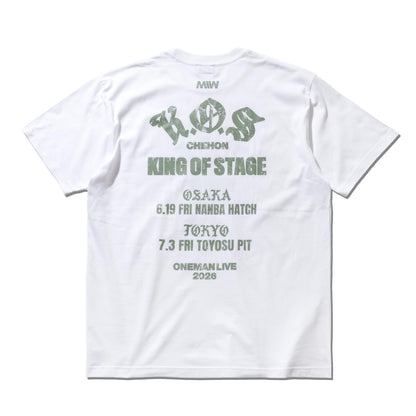 GOODSKING OF STAGE TOUR T-SHIRT CHEHON×MADE IN WORLD&CO