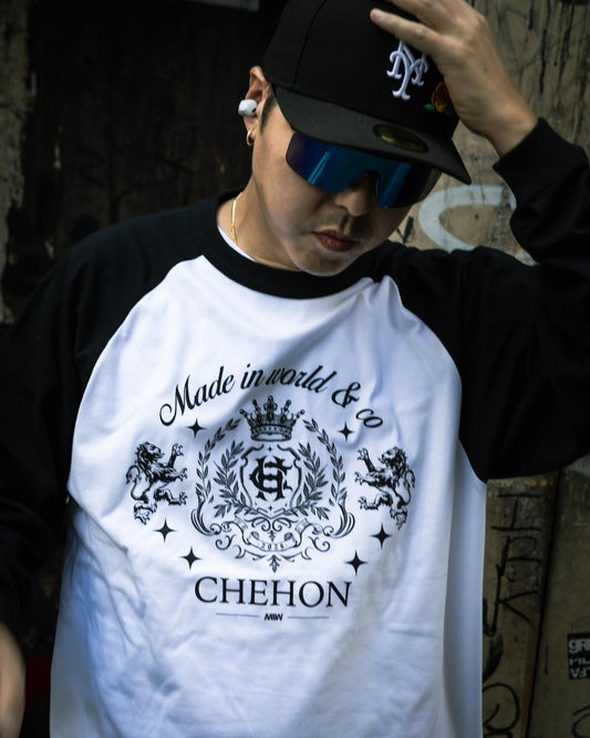 RAGLAN T-SHIRT CHEHON×MADE IN WORLD&CO