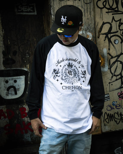 RAGLAN T-SHIRT CHEHON×MADE IN WORLD&CO