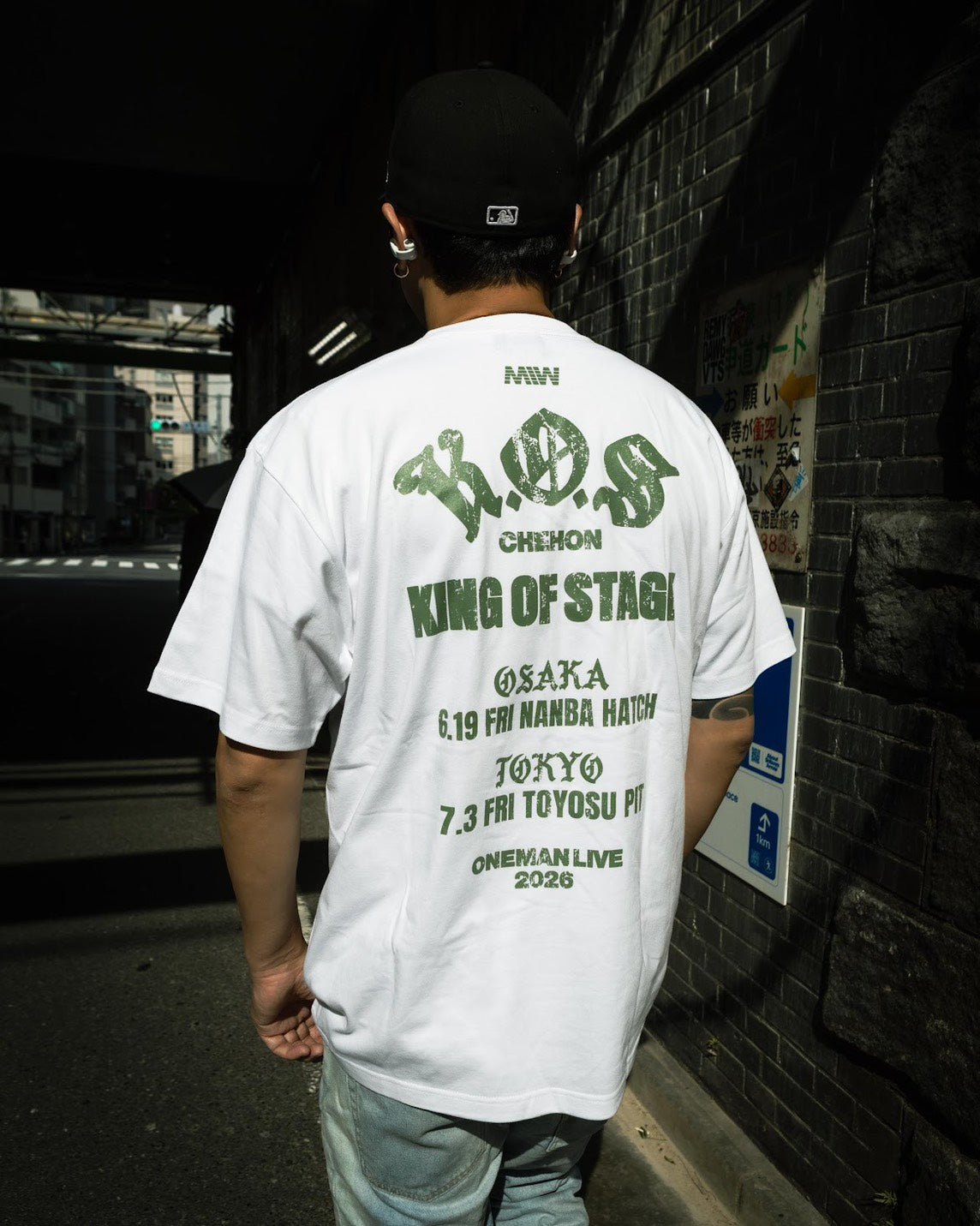 GOODSKING OF STAGE TOUR T-SHIRT CHEHON×MADE IN WORLD&CO