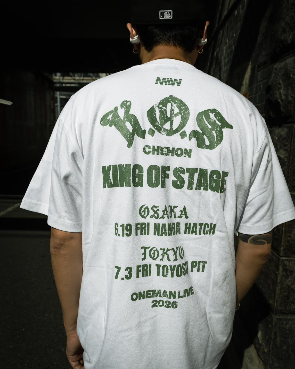 GOODSKING OF STAGE TOUR T-SHIRT CHEHON×MADE IN WORLD&CO