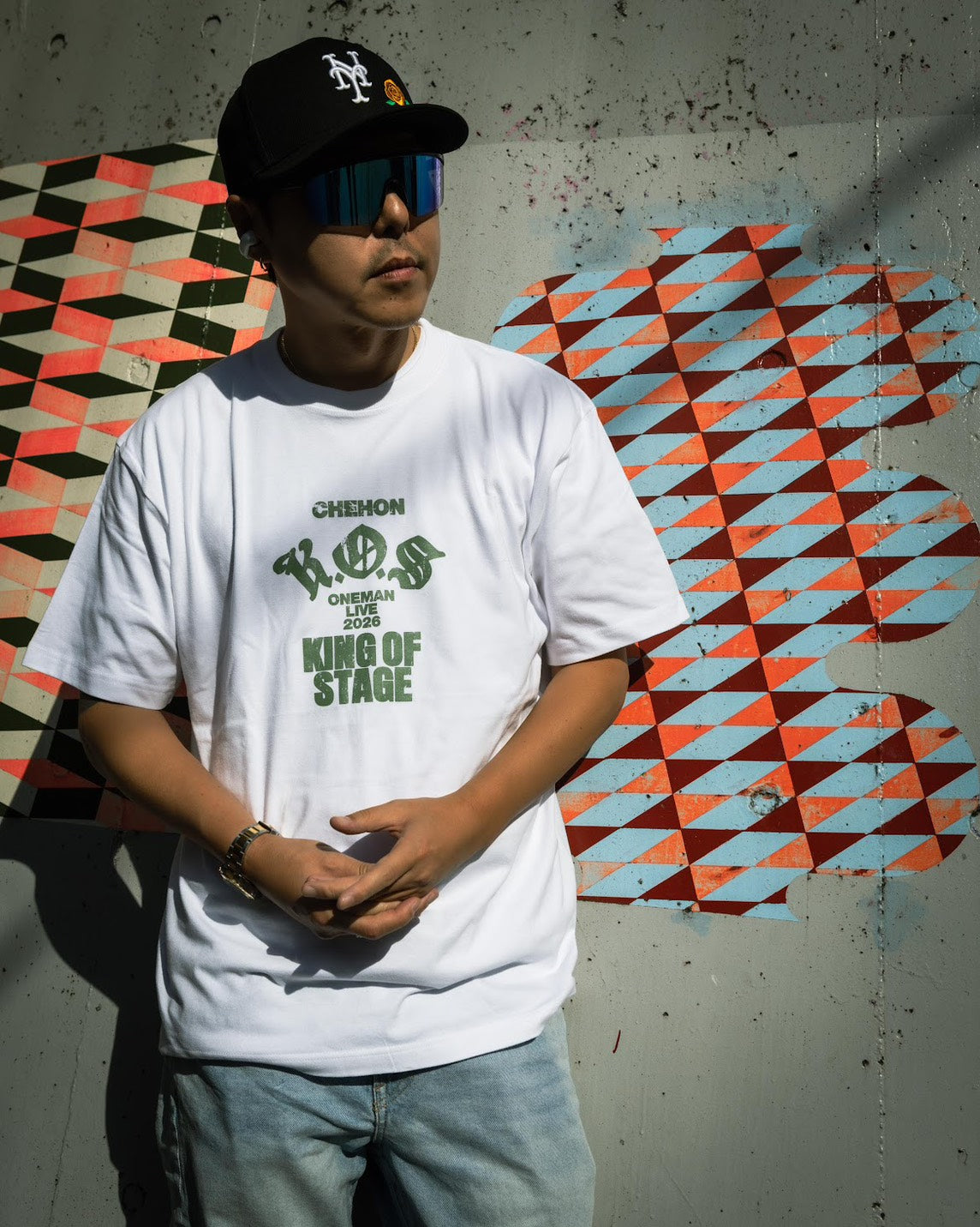 GOODSKING OF STAGE TOUR T-SHIRT CHEHON×MADE IN WORLD&CO