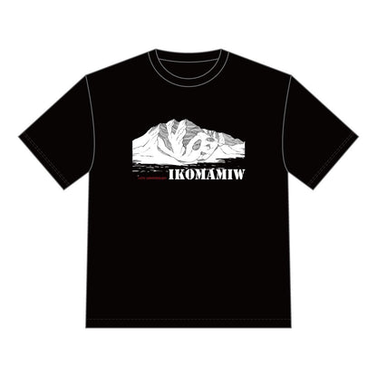 生駒里奈 × MIW COLLABORATION T-SHIRT BLACK