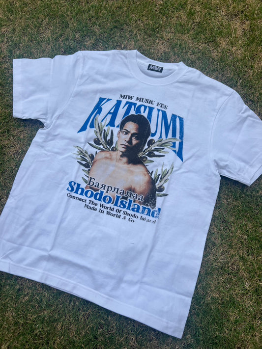 中村克 × MIW MUSIC FES SHODOSHIMA COLLABORATION T-SHIRT