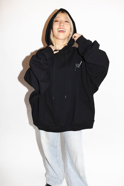 MIW ORIGINAL LOGO HOODIE GREY