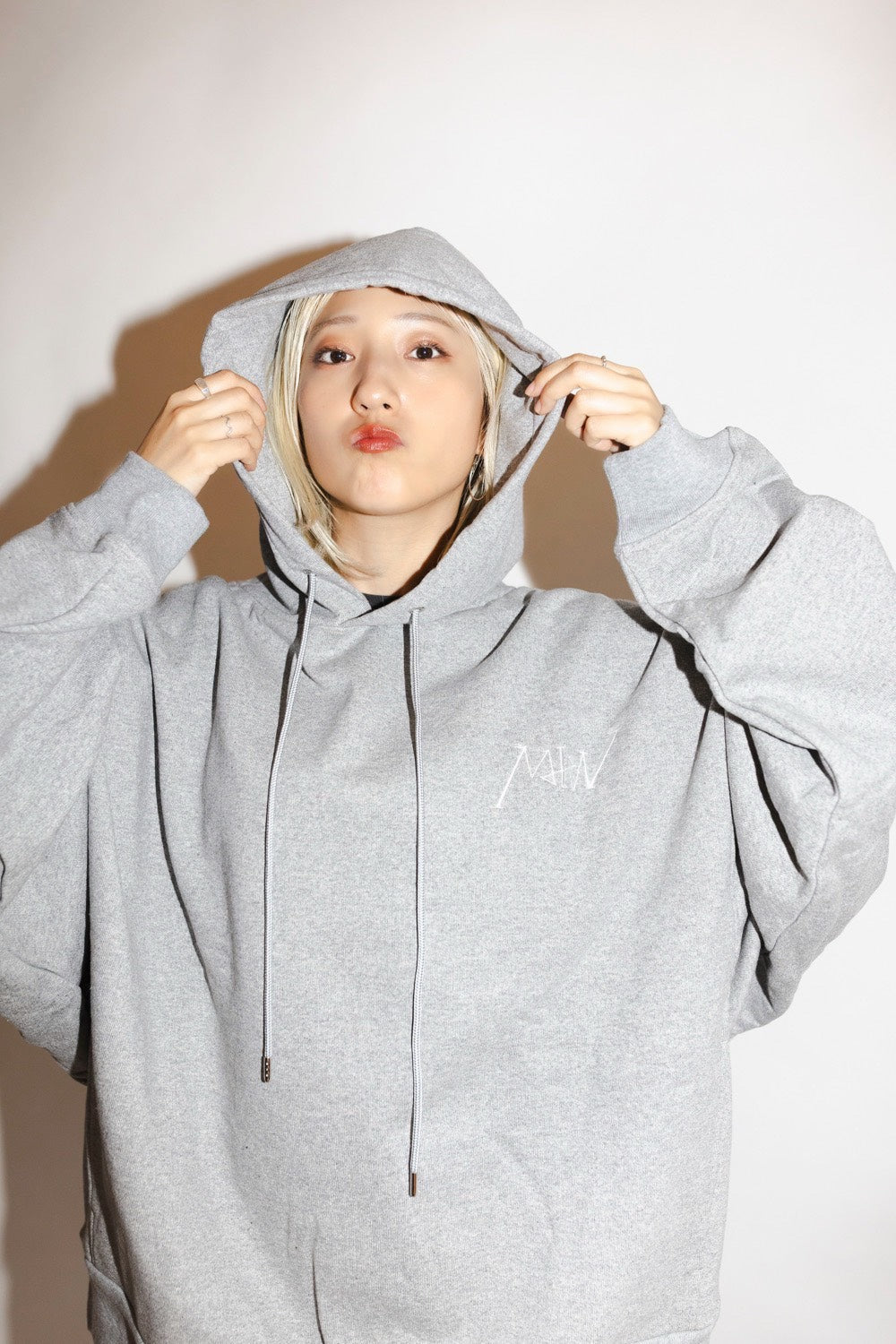 MIW ORIGINAL LOGO HOODIE GREY