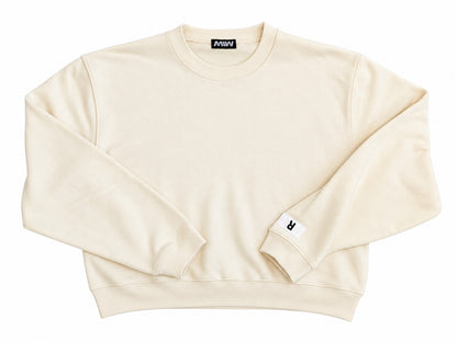 crew neck sweat（R）IVORY