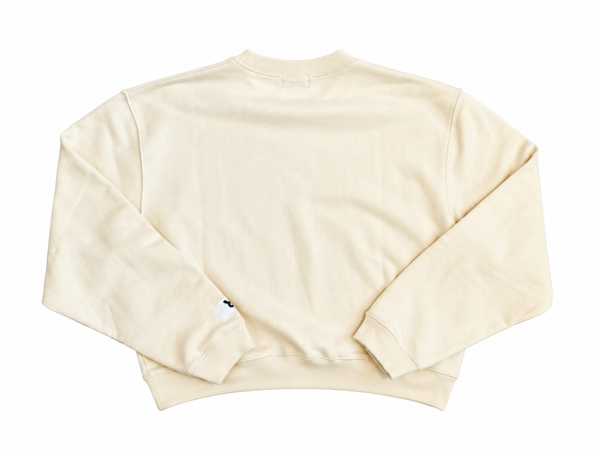 crew neck sweat（R）IVORY